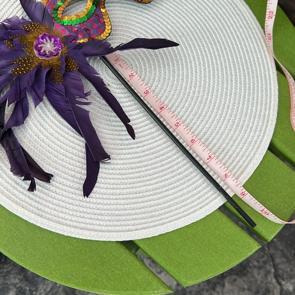 Feathered Sequined Masquerade Mask